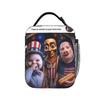 John Pork Fourth of July Tung Tung Tung Sahur AI Baby Lunch Bag Picnic Lunch Box For Unisex Leisure Print Thermal Tote Handbags