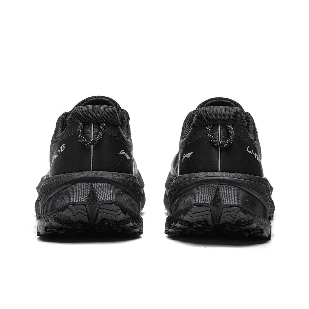 Li Ning Lu Outdoor Hiking Casual Thick Sole Height Increasing Non Slip Stable Support Shock Absorption Low Top Trail Running Shoes ARNV023-3