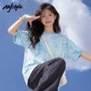 MJ STYLE Solid Short Sleeve T-Shirt