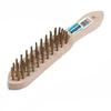 Wire Brush - Draper - Wb/i - 4 Rows - Tools and Accessories - Brown