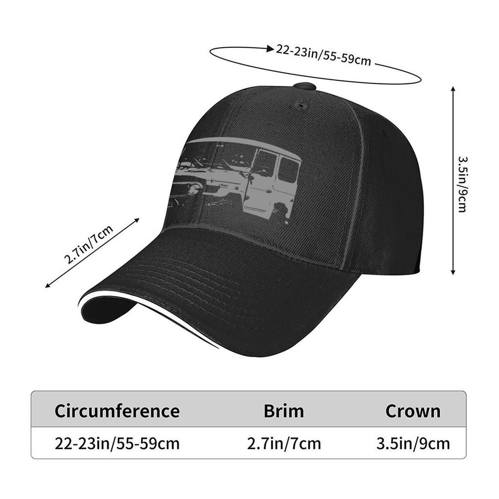 1973 Land Cruiser FJ40 Baseball Cap birthday sun hat sailor cap for men Kids Hat Hats Man Womens