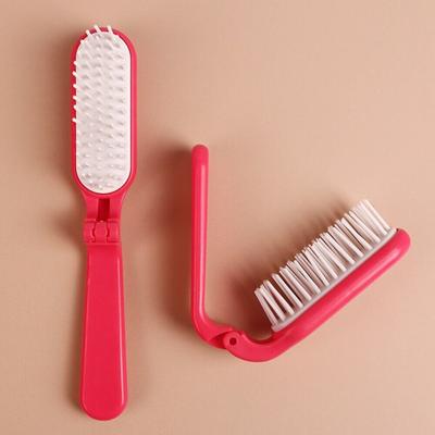 Mini Foldable Hair Comb Anti Static Hair Brush Portable Folding Comb