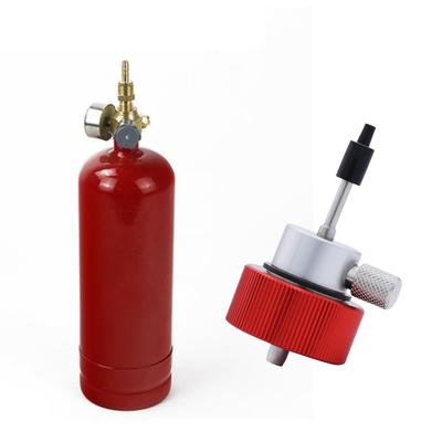 Propane Filling Adapter for Green Gas Tank with Silicone Oil Port Magazine Tank Gas Hose Refill Cylinder Charging Port