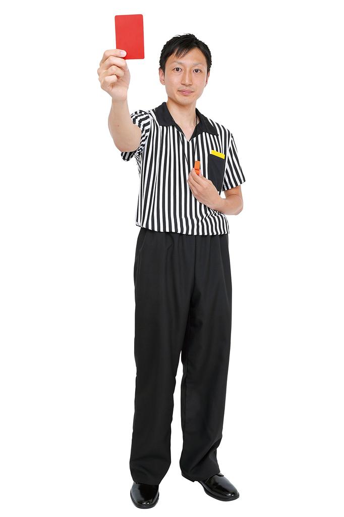 Party City MEN Cosplay Referee Black Men's
