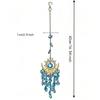 Dream Catcher Diamond Prisms Sun Catcher Moon Eye AB Colourful Wind Chime Light and Shadow Hanging Crystal Catcher Outdoor