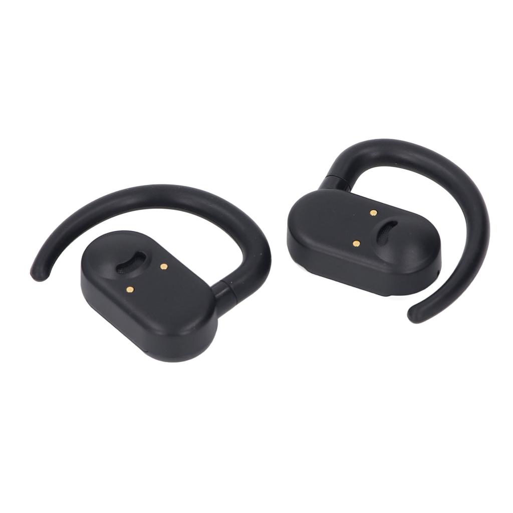 Wireless Earbuds Bluetooth 5.4 IPX7 Water Resistant Bone Conduction Subwoofer Clip On Headphones with Charging Case for