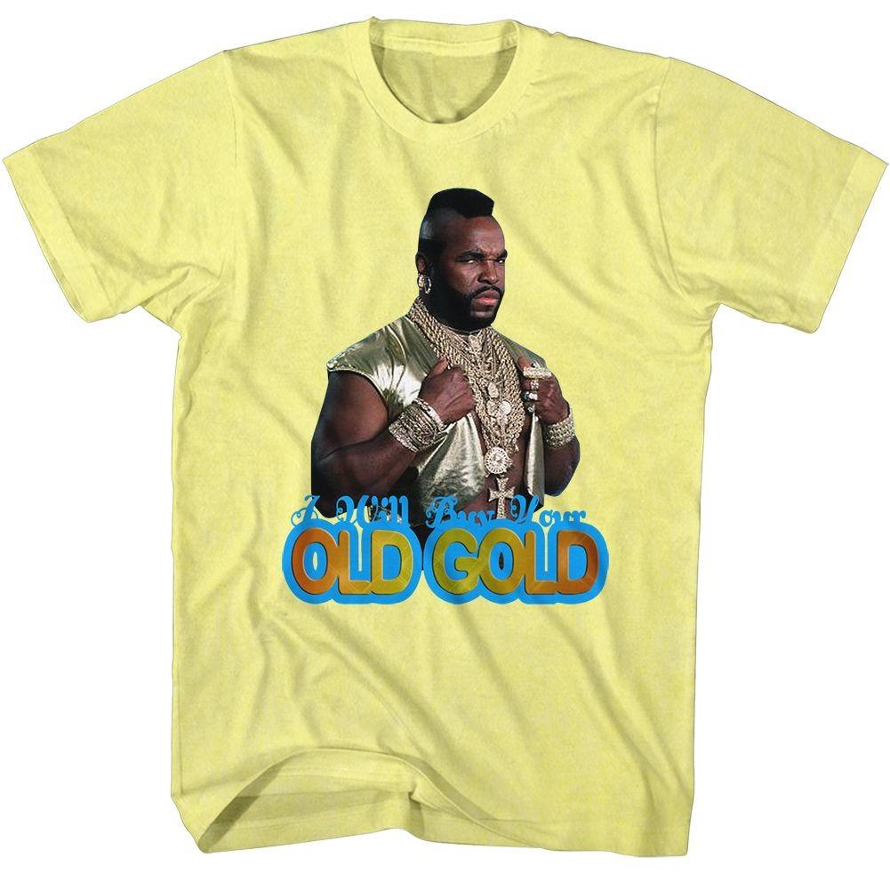 Mr. T Old Gold Icon Shirt XL
