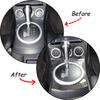 Daeiclru Soft Carbon Fiber Central Control Gear Shift Panel Trim Compatible with Nissan 350z 2003-2006, Gear Shift Panel Decoration Cover Sticker,