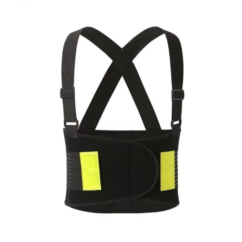 Elastic Fabrics Back Brace Breathable Mesh Suspender Back Support Lumbar Support Belt  Work L
