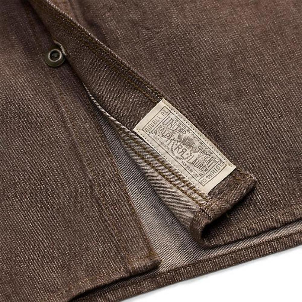 Rrl Denim Work Shirt  Mnrrwov16820353200 