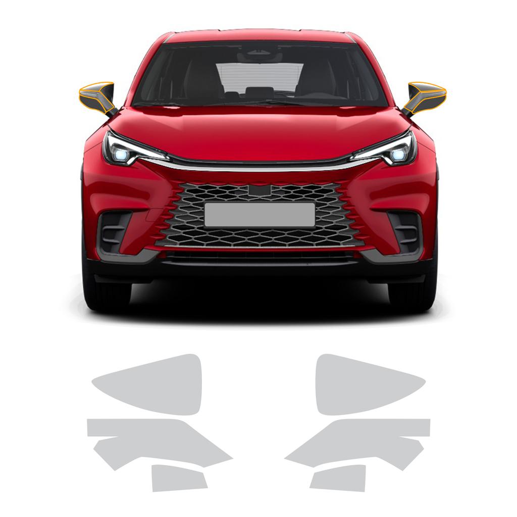 TPU Protective Film for Lexus LBX 2023-2026 Interior Stickers Scratch Resistant Car Modification Accessories