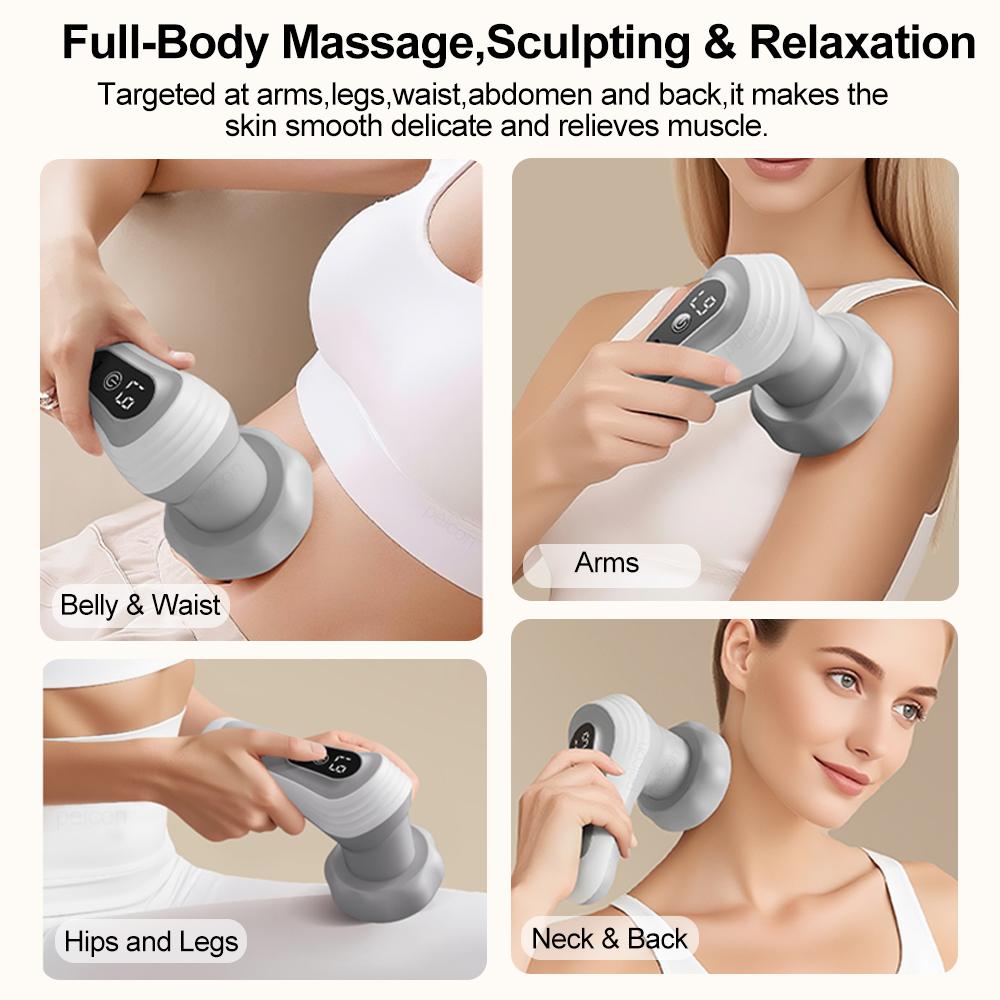 Electric Body Sculpting Machine Cellulite Massager Body Massage Machine Electric Muscle Massager Body Shaping Fat Burner Reducer