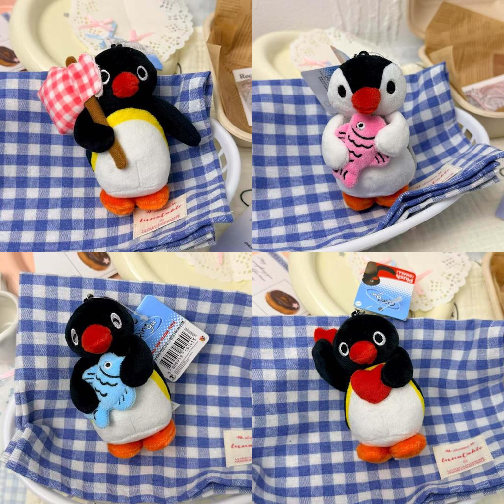 Pingu Pinguin Plüsch Schlüsselanhänger Mit Weicher PP-Baumwollfüllung Für Rucksack-Dekoration Und Geschenk