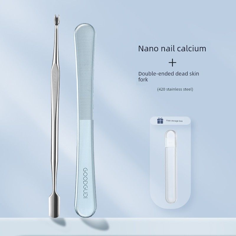 Gudi Double-Headed Nano Glass Nail File Polishing Tool, Specialized Nail Care Strip, Advanced Nail Art Tool