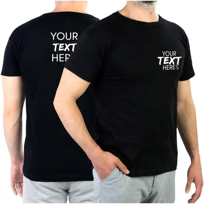 

DIY Custom T-shirt Your Design Camisa Cotton Short Sleeve Add Your Own Message Single Side Printed Company Shirt Bulk Order 5XL різнокольоровий