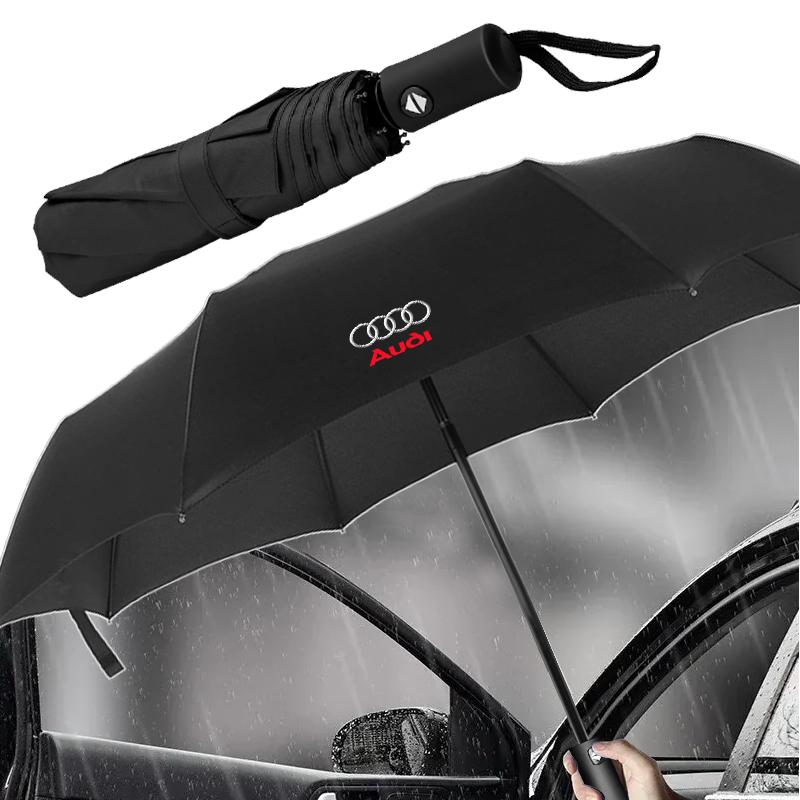 Men Women Umbrella Fully Automatic Reverse Folding Umbrella Windproof For Audi A1 A2 A3 A4 A5 A6 A7 A8 Q1 Q2 Q3 Q4 Q5 Q6 Q7 Q8 B5 B6 B7 B8 C5 C6