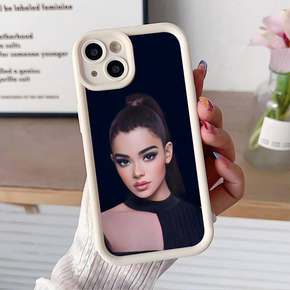 Hailee Steinfeld Thicken TPU Mobile Phone Case for iPhone 17 16 15 14 13 12 11 Air Pro Max Plus Colorful Cover