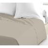 Flat Sheet - - 100% Cotton - 180 X 190 Cm - Light Beige