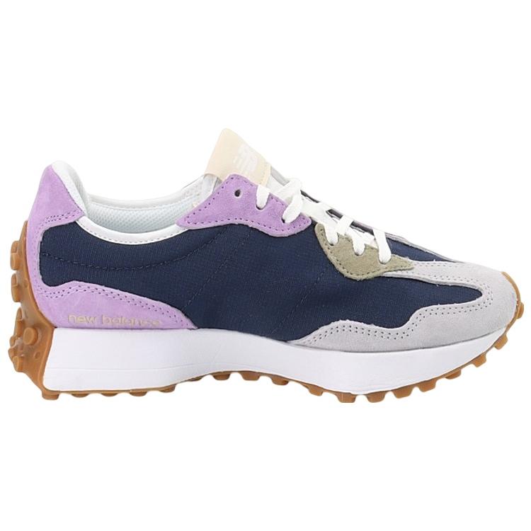 Novo Novo Balance 327 Índigo Natural Ametista Bruta Feminino WS327PAA