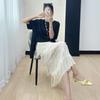 Retro Layered Tassel Skirt: Cross-Border Drape & Dynamic Style