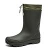 New couple rain shoes outdoor casual simple men's bundle water shoes rain boots non-slip waterproof rainy day women's boots