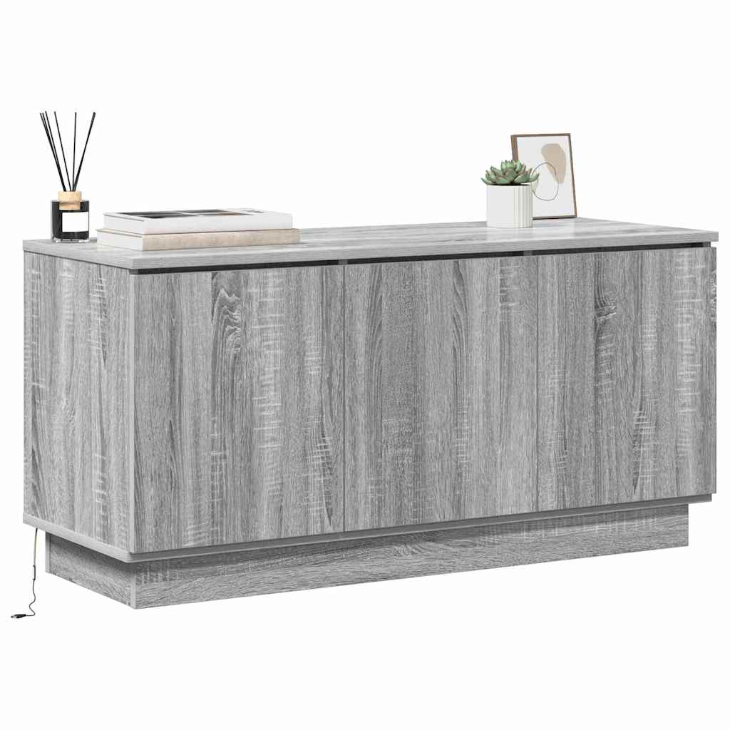 TV Cabinet Grey Sonoma 100 x 38 x 49 cm Particleboard
