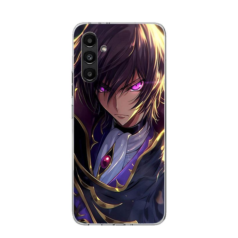 Code Geass Anime Phone Case For Samsung Galaxy A17 A16 A14 A15 A13 A57 A56 A54 A55 A53 A37 A36 A34 A35 A33 A26 A24 A25 A23 Galax