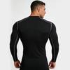 Erkek Uzun Kollu Kompresyon Spor Taban Katmanı - Hızlı Kuruyan ve Nefes Alabilen