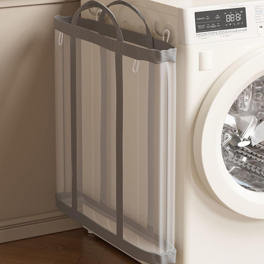 Large Capacity Foldable Laundry Basket Nylon Storage Basket  for Children Toy Storage