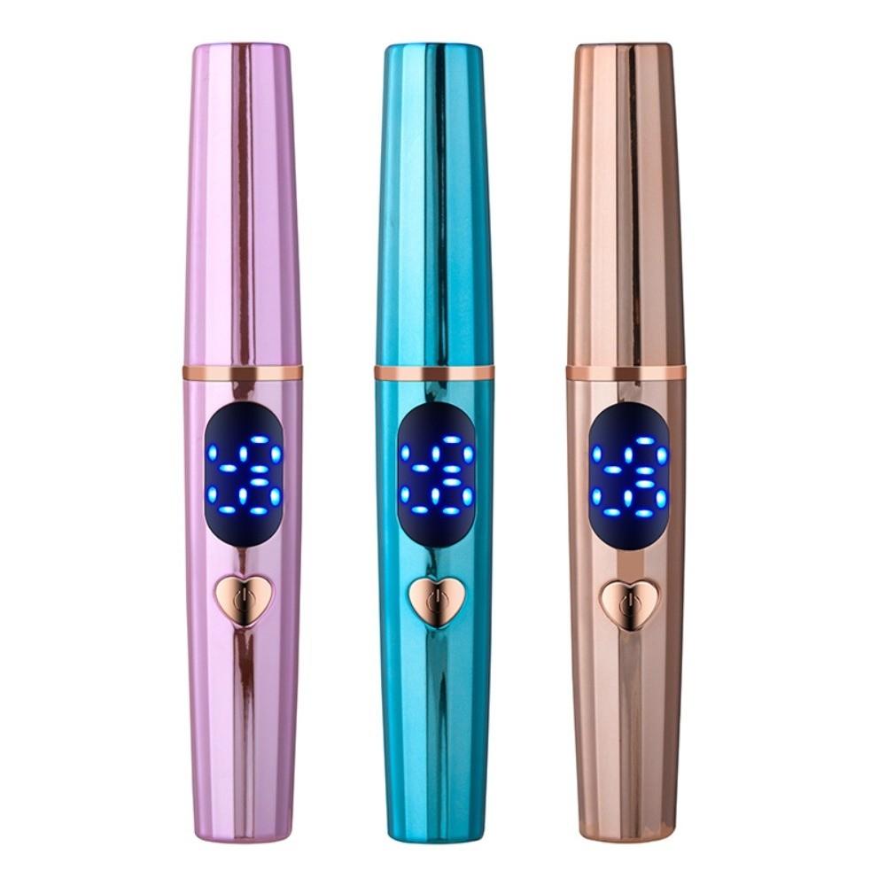 Long-Lasting Styling Heated Eyelash Clip LED Screen Portable Eyelash Curling Device Daily Makeup