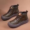 Thick-soled Boots, Women's Shoes, Fleece Boots, New Height-increasing Ankle Boots, Retro Boots