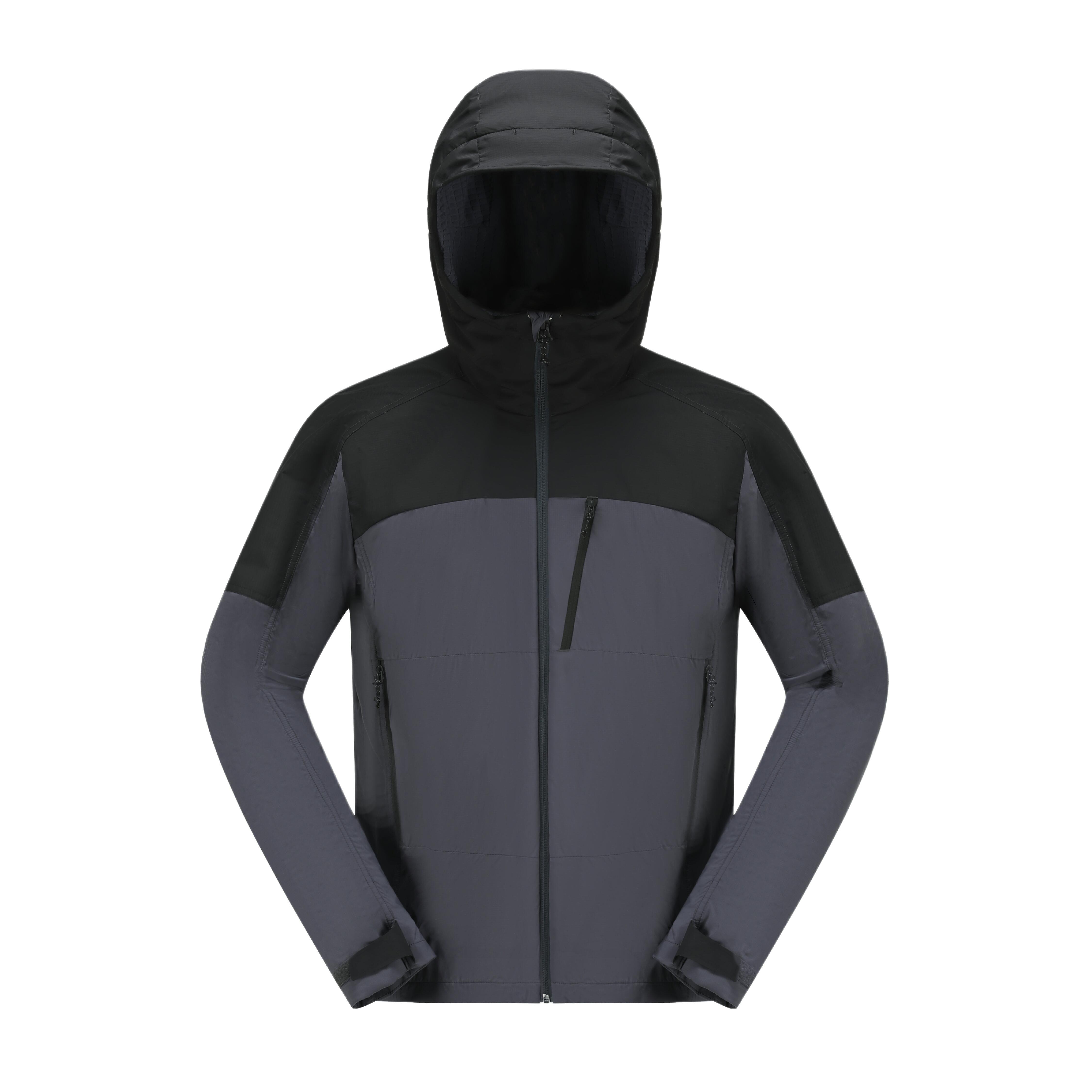 

DECATHLON FORCLAZ MT900 Windproof Warm Breathable Hiking Softshell Jacket Men s Ink / Smoky Black S