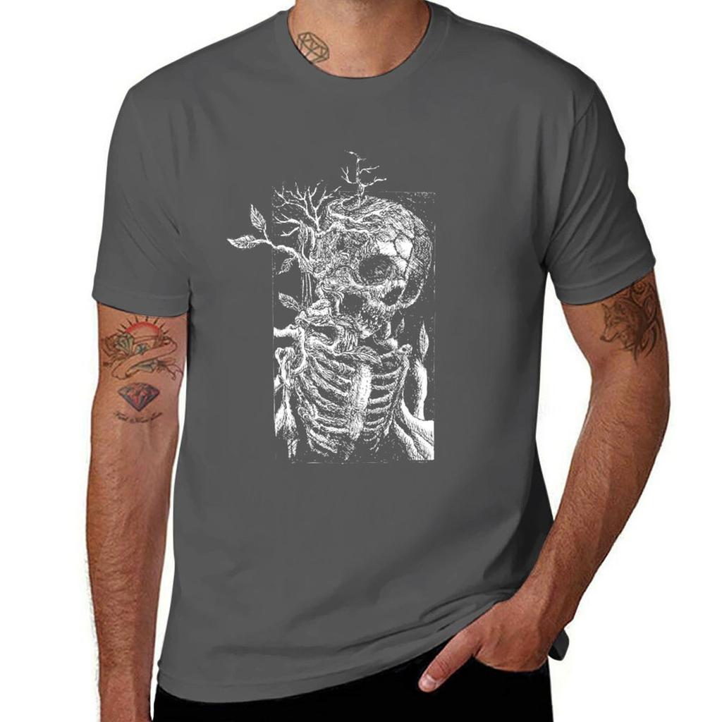 Epic Skull Life And Death Gothic Nature Skull By Kraftd Tshirt Essential Solid Color Tshirt