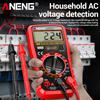 Digital Multimeter ANENG SZ852 Professional 1999 Counts 600V AC DC Voltage Current Resistance Tester HFE Transistor Diode Test with Digital Display