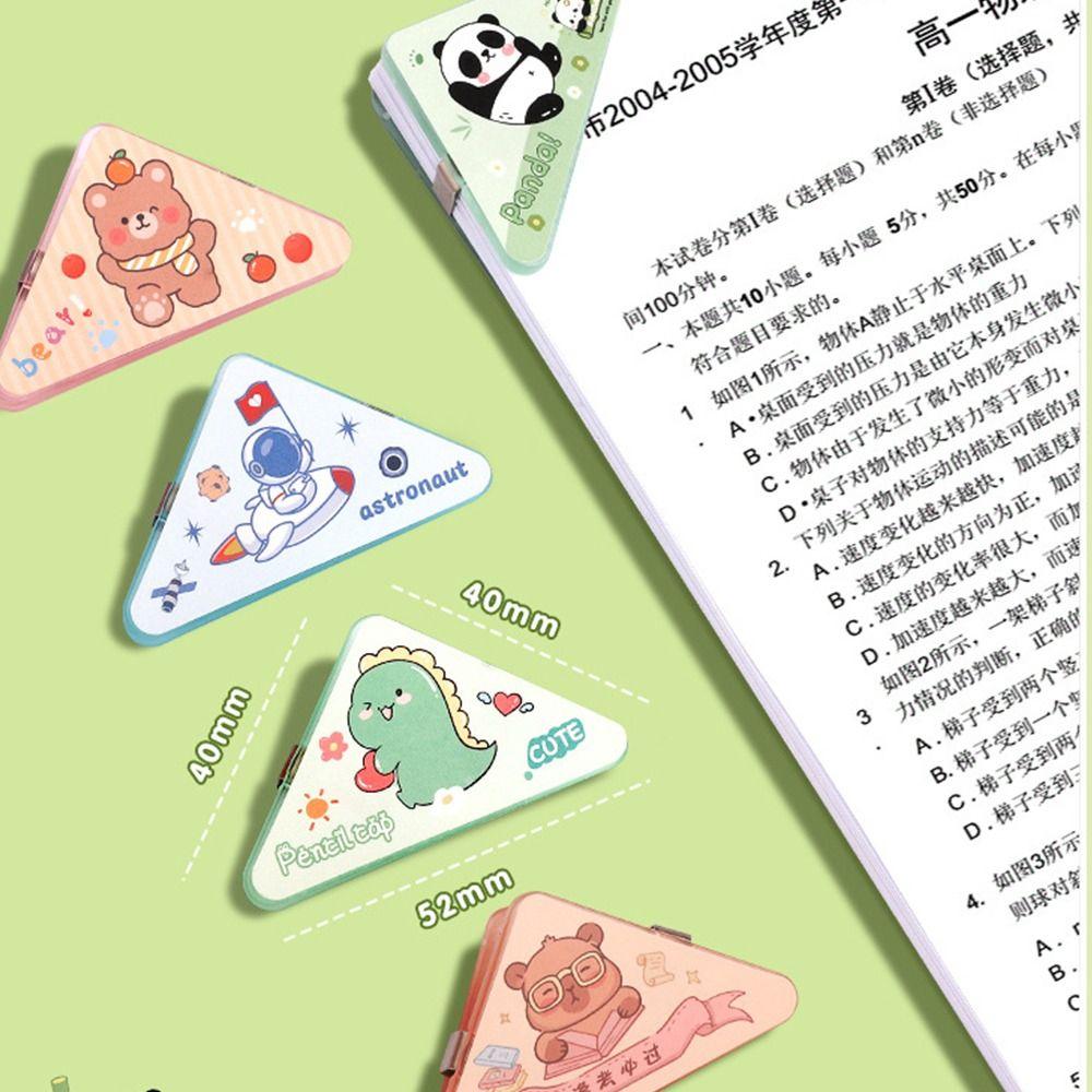 12Pcs Capibara Book Paper Corner Clip Page Holder File Index Photo Clamp  Office School