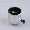 1Pcs Plastic Truck Car Prevent Loose Fall 50mm Car Tow Bar Ball Cover Lockable Key Towing Hitch Trailer Protector Cap