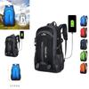 Spacious 40l Usb Breathable Charging Outdoor Sport Travel Camping Hiking Backpack