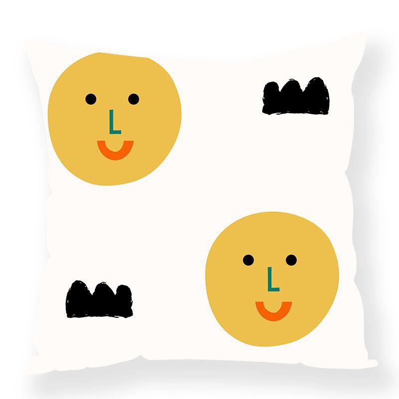 Vibrant Rainbow Print Cushion Cover For Sofa Perfect Home Pillow Case Decor