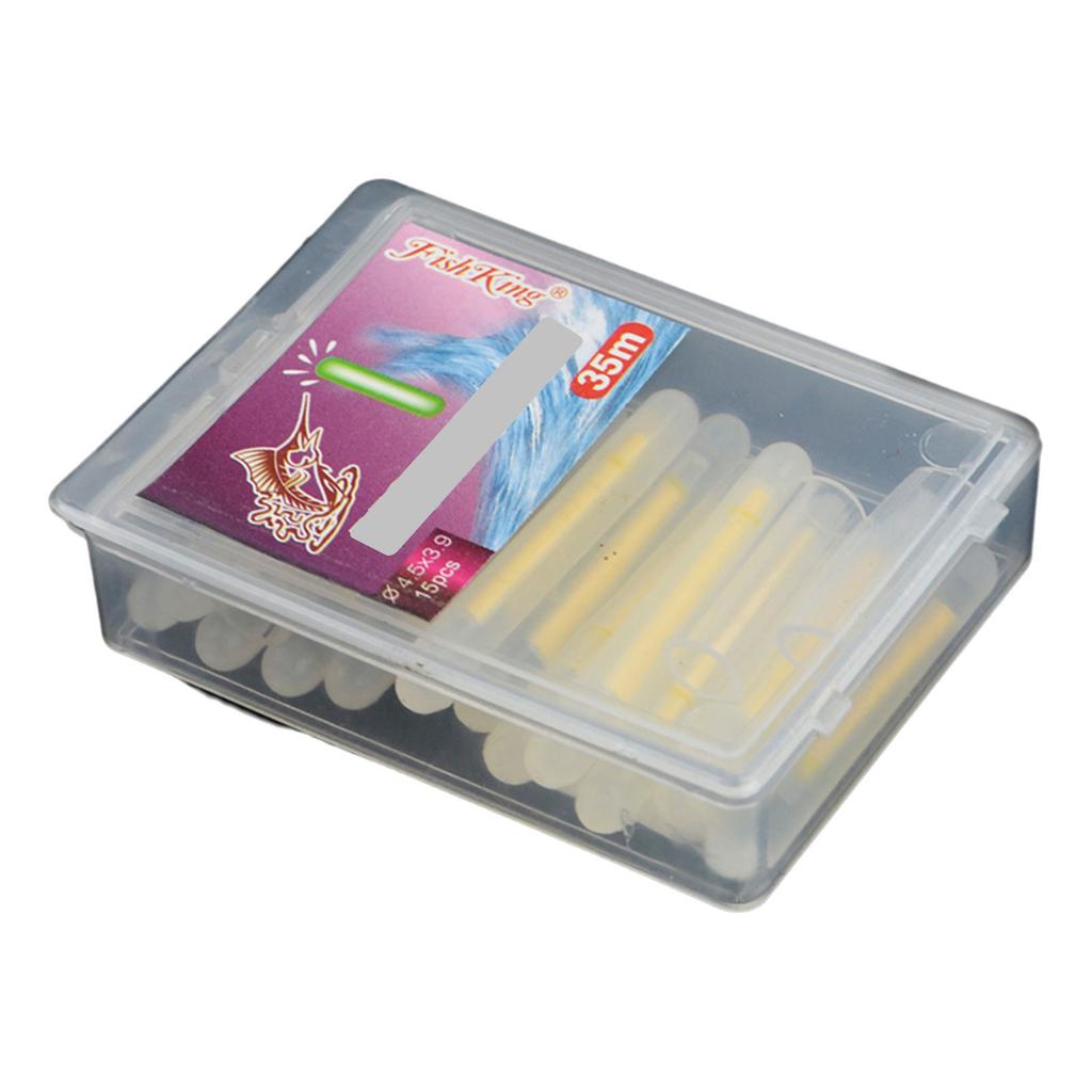 Fishing Rod Glow Stick Night Fishing Float Light Glow Stick Bites Alarm Luminous Glow Lamp Rod Tip Glow Stick Tube