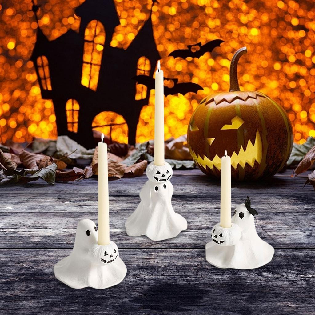 Candle Holder, The Best Gift For Halloween, The Candle Hole Is Separated By Aluminum Sheet