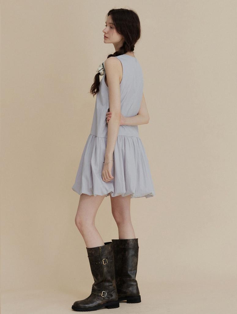 Teuwi Beckering Low-Rise Shirred Dress