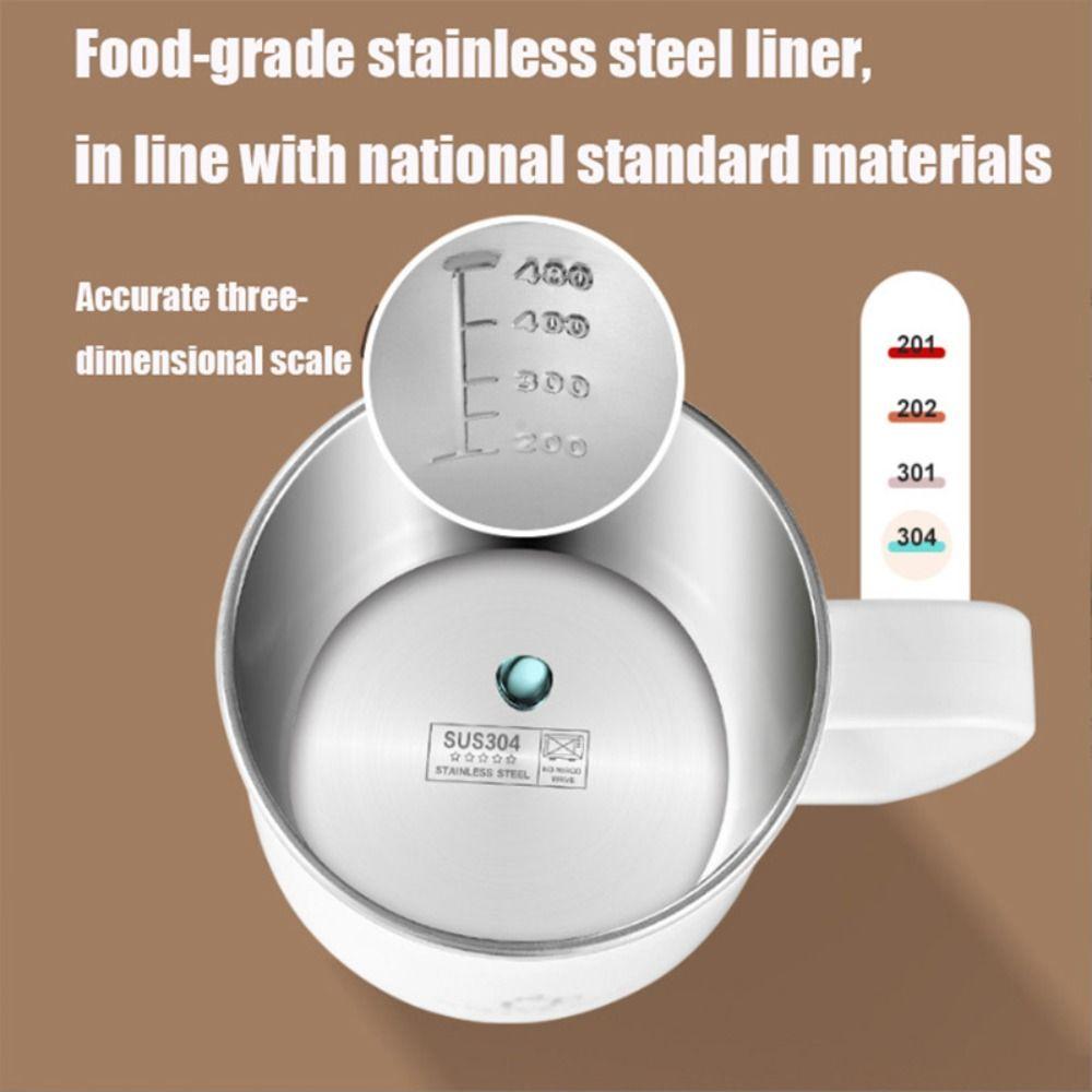 With Lid Insulated Coffee Mug Double Layer Double Wall Coffee Tumbler  Home