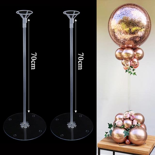 35/70/100/130cm Balloon Stand Wedding Decoration Happy Birthday Party Balloon Stick Holder Baloon Accessories Festival Globos