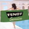 Farming Tractor F-Fendt Bath Towel Microfiber Soft Water Absorbing Breathable For Girl Kids Decorative Cartoon Beach Towel