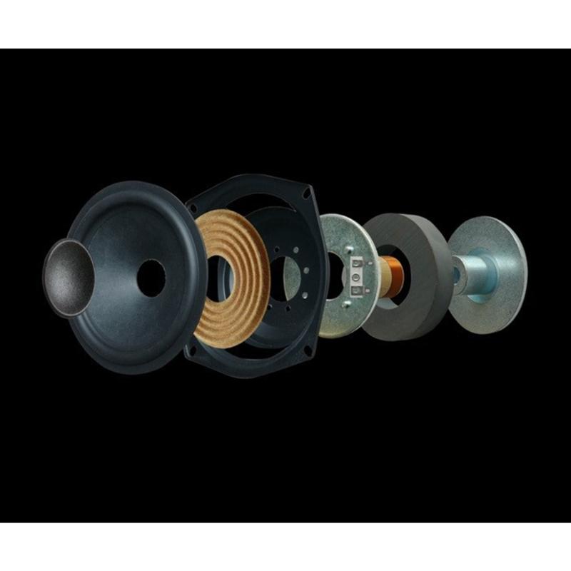 5.25" Component Speaker 120W 4Ohm 8Ohm High-efficiency Subwoofer Speakers 63Hz-4.5KHz Enhanced Music Experience