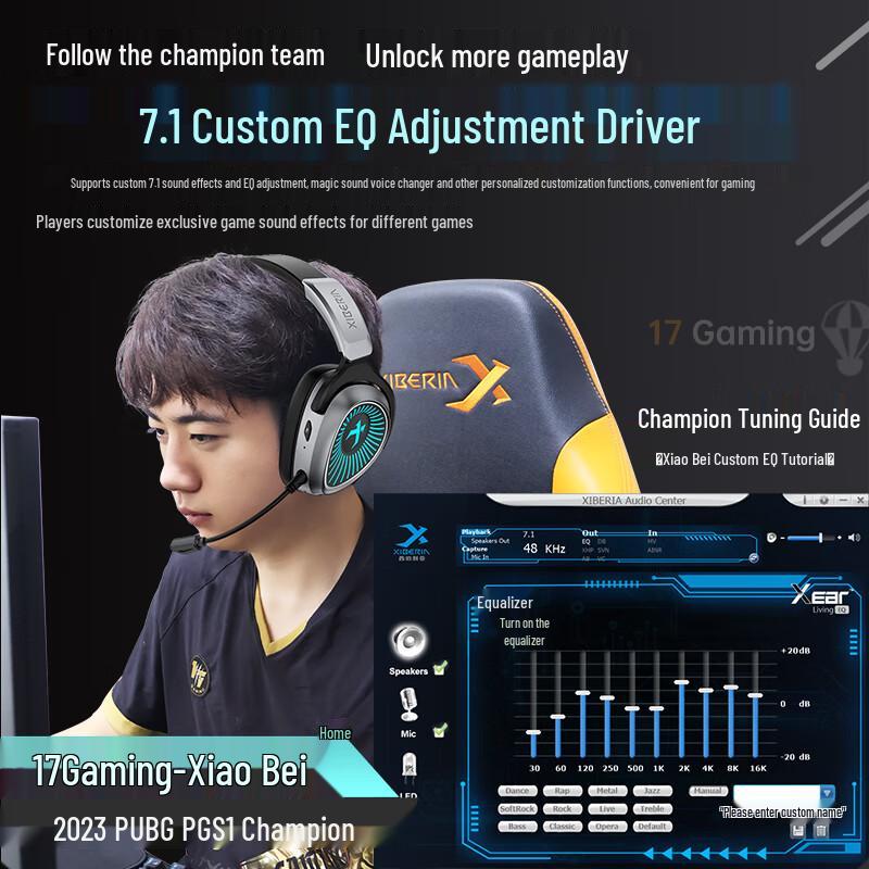 XIBERIA K05S Wireless Gaming Headset