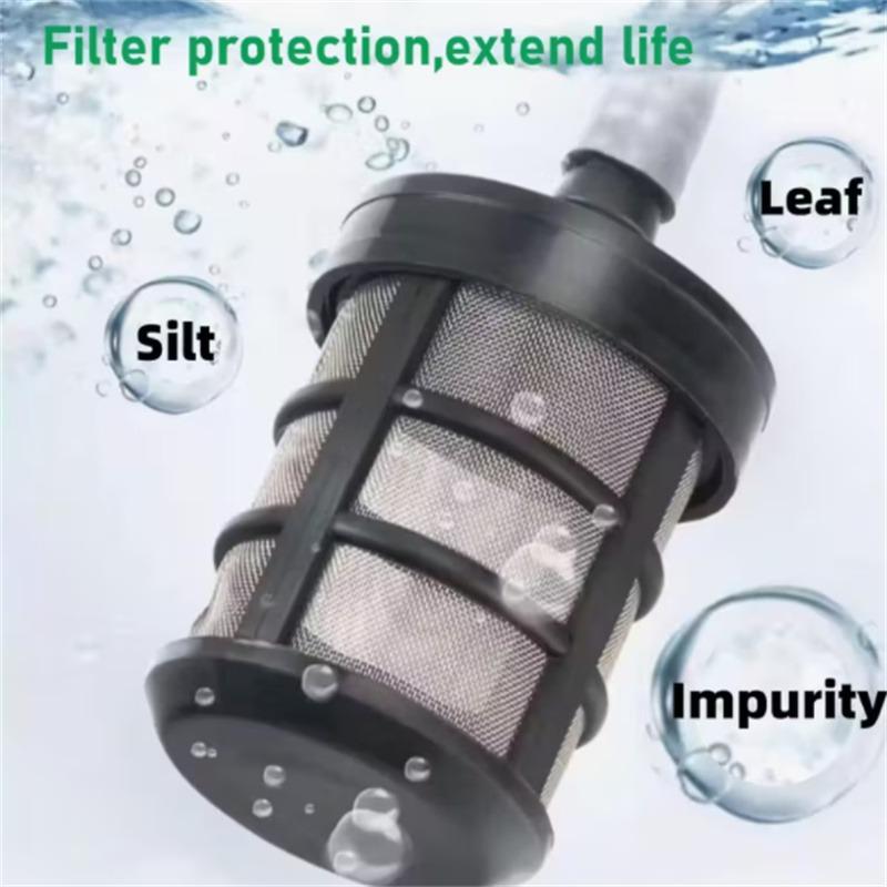 Pressure Washer Suction Hose Filter Net Water Pump Inlet Strainer Garden Water Pump Filter Accessory