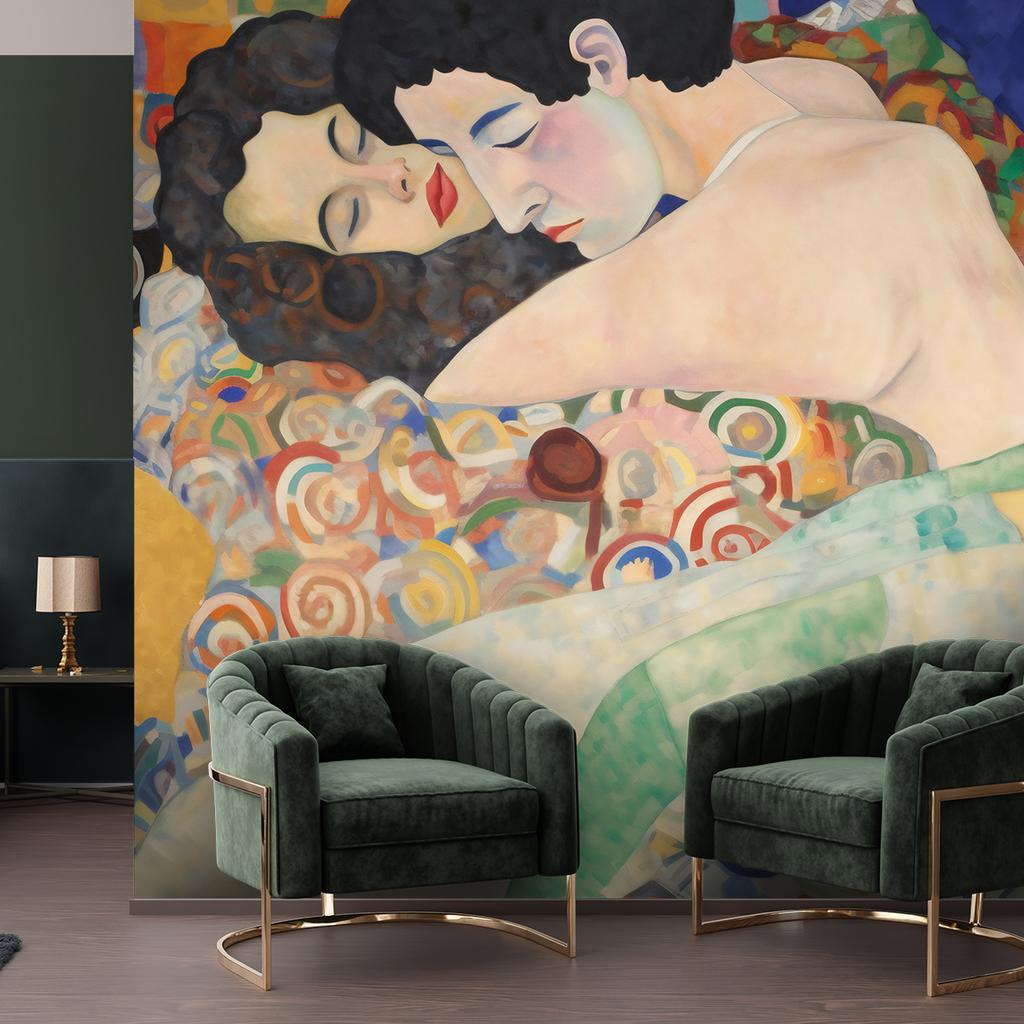 Wallpaper Kiss - G. Klimt