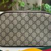 [Pre-Owned] Neo Vintage Series Gold Foil Logo Metal Tiger Head Monogram Canvas And Leather Camera Bag - Very Good #1V1FK6Q