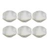 Baosity 6 Pieces Guitar Tuning Peg Knobs with Tuning Key Buttons
